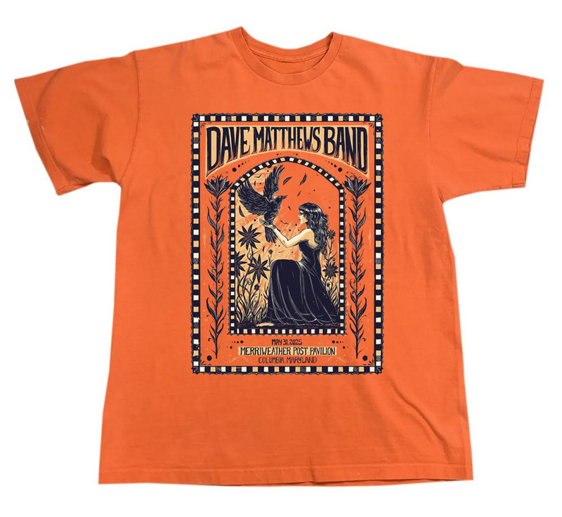 Dave Matthews Band Concert Tour May 31 2025  Poster T Shirt All Size