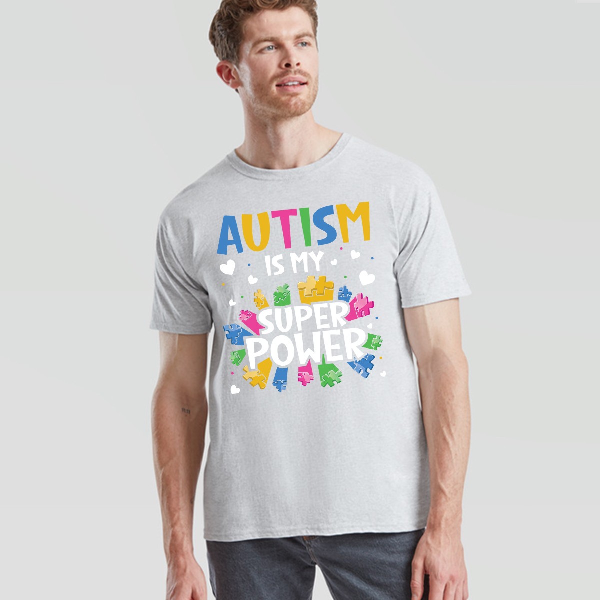 Autism Is My Superpower Autistic Unisex Tshirt gallery