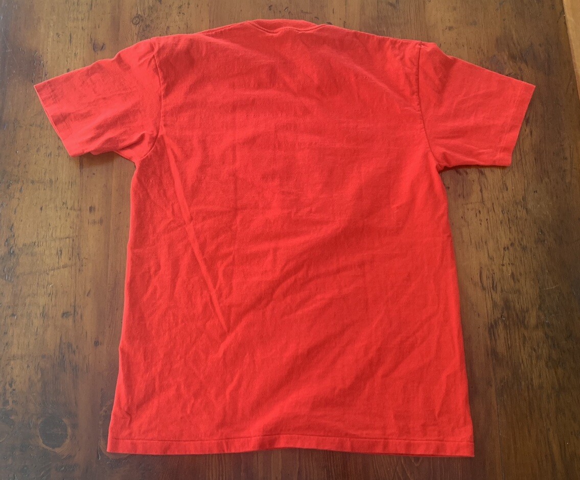 Vintage 1986 Maine Party Animals Cartoon Lifestyles T Shirt Red Size Large gallery