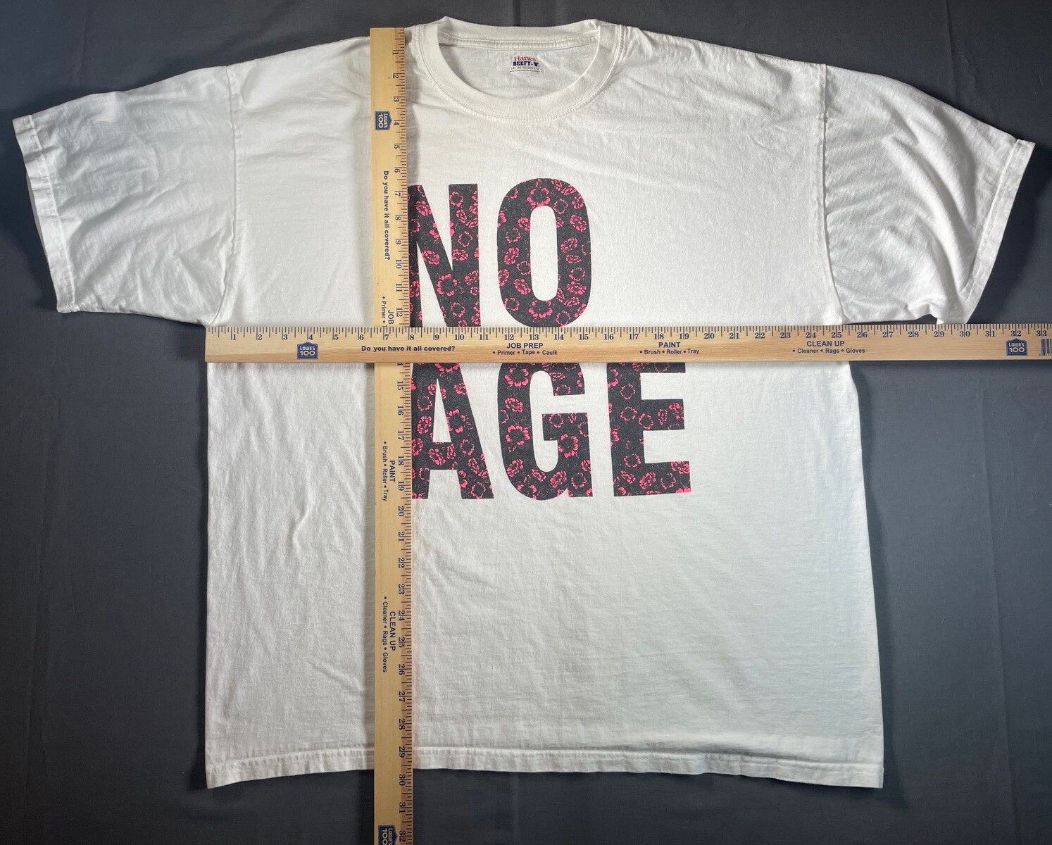 No Age Shirt Adult 2XL The Smell Los Angeles Band Tee Pink Floral Pattern gallery