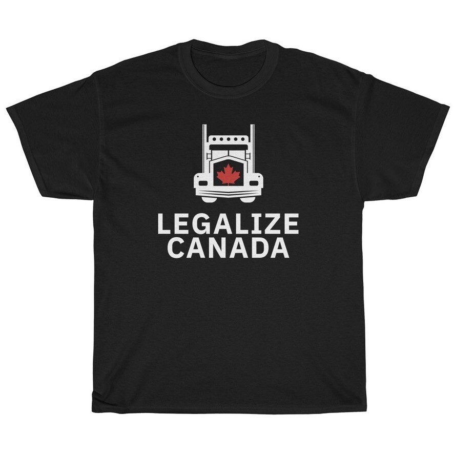 Freedom Convoy Shirt - Ottawa Protest - Legalize Canada - Premium T-Shirt gallery