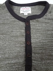LUCKY BRAND PREMIUM HEATHER GRAY LONG SLEEVE LARGE GRAY T-SHIRT H1919