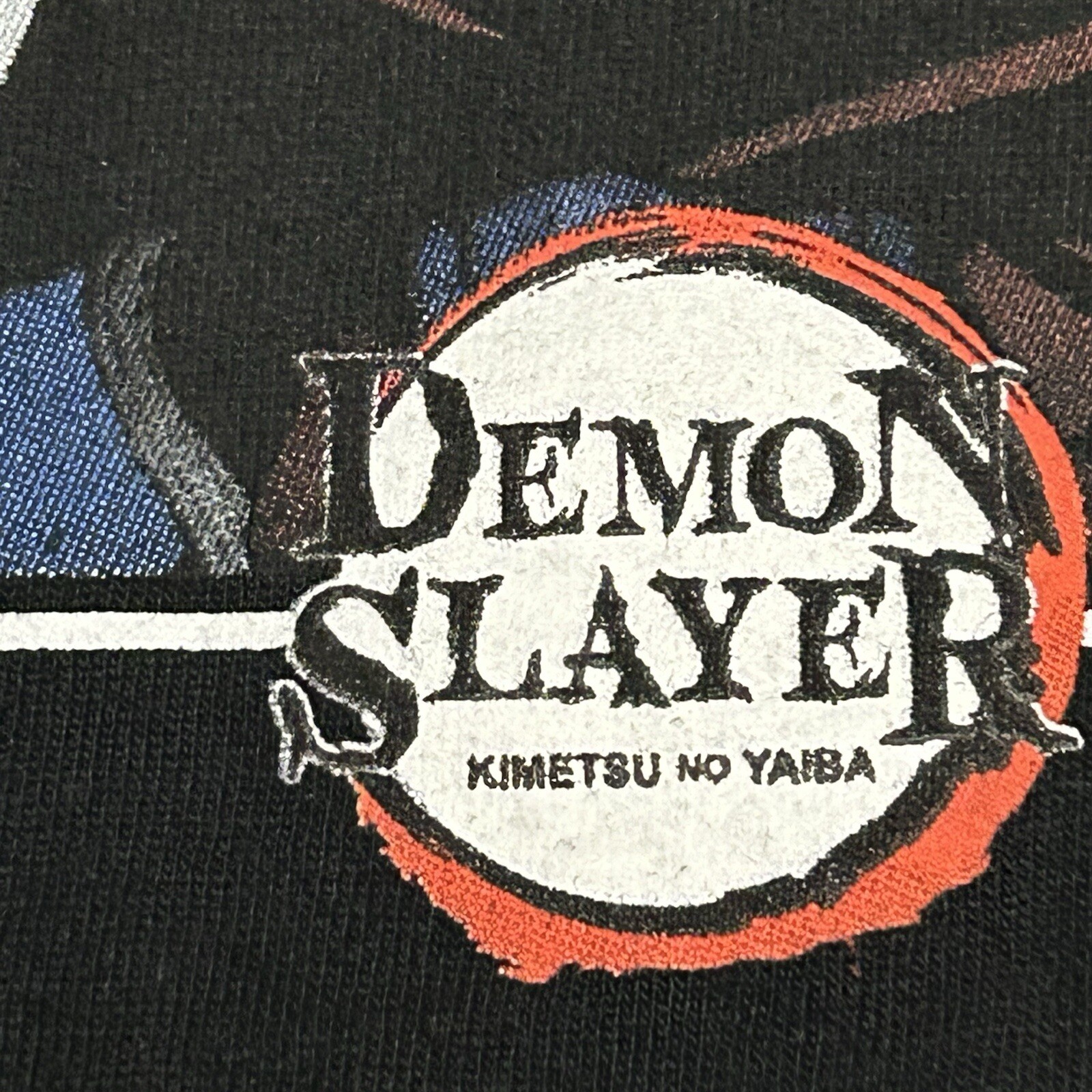 Demon Slayer Kimetsu No Yaiba Black T-Shirt Size Medium (38/40) gallery