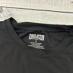 Duluth Trading Co Short Sleeve Nylon Spandex Athletic T Shirt Men’s Large Black