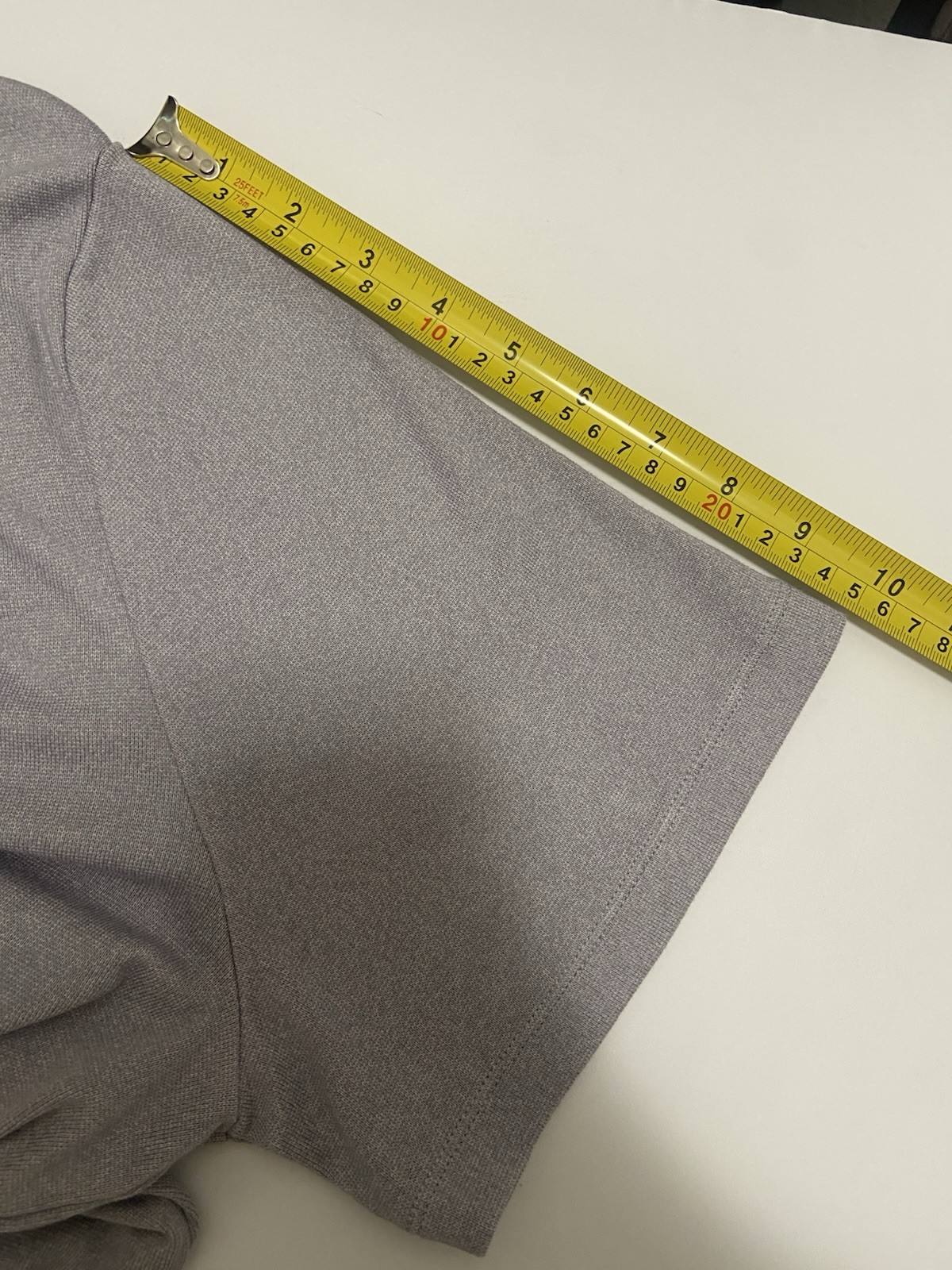 Perry Ellis Men’s XXL Light Lavender Short Sleeve T-Shirt Viscose Soft stretch gallery