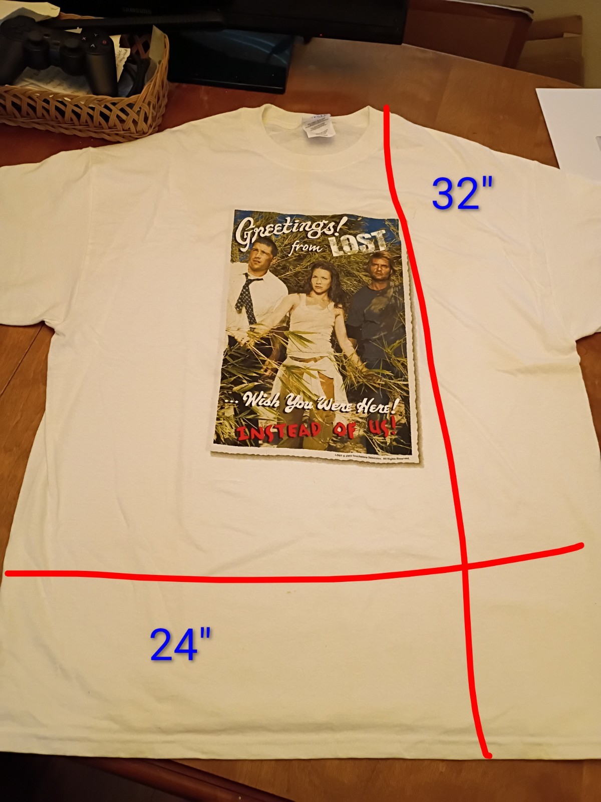 Lost TV Show T-shirt 2004 rare Vintage XL gallery