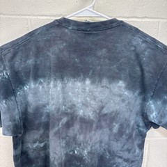 Vintage Liquid Blue Grateful Dead Steal Your Face Tie Dye Graphic Size XL Rare