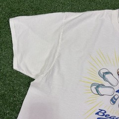 Vintage 2000s Beaches Resort By Sandals Vacation White T-Shirt Men’s XL – 23×29