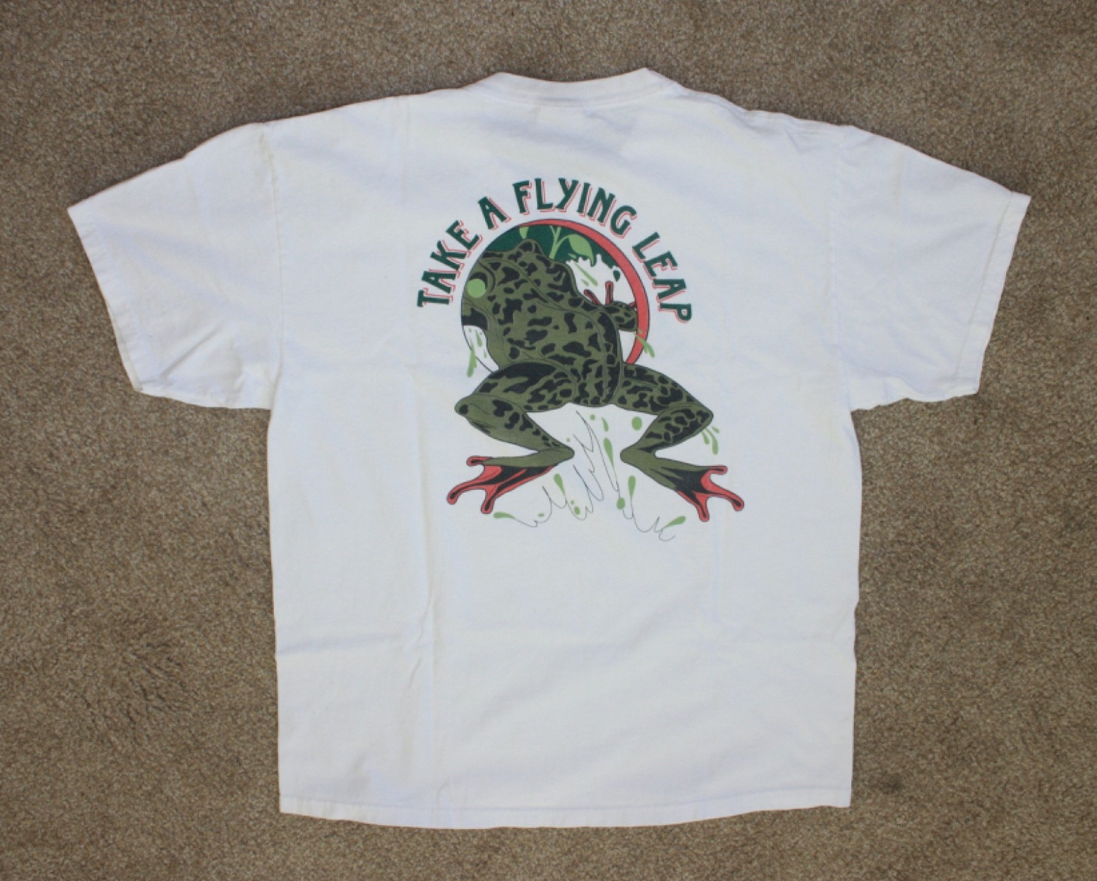 Bullfrog Ale Issaquah Brewery Hanes Short Sleeves Cotton Adult L gallery