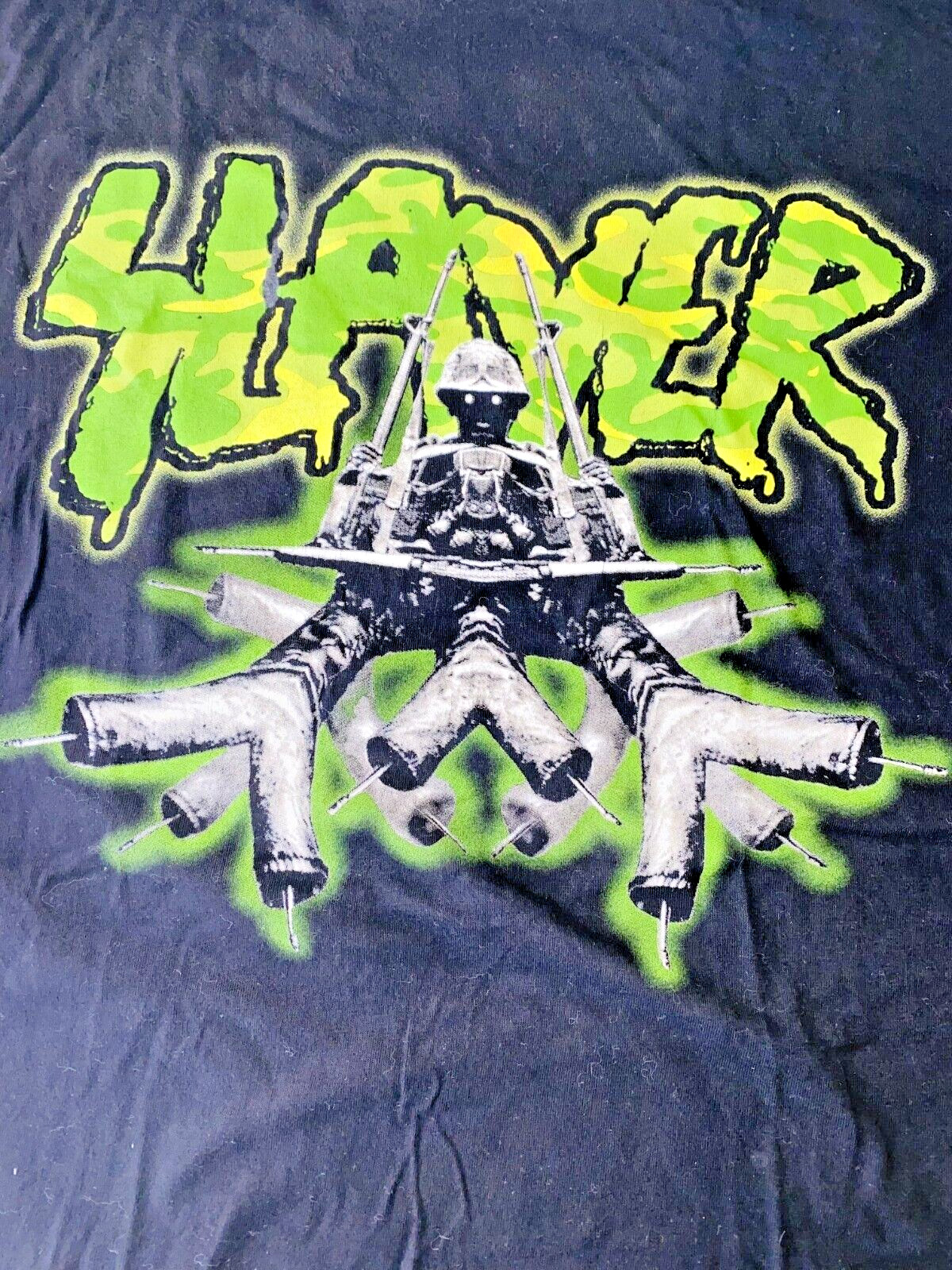 Vintage Slayer Graphic t-shirt Winterland Productions 90s Sport is War Black