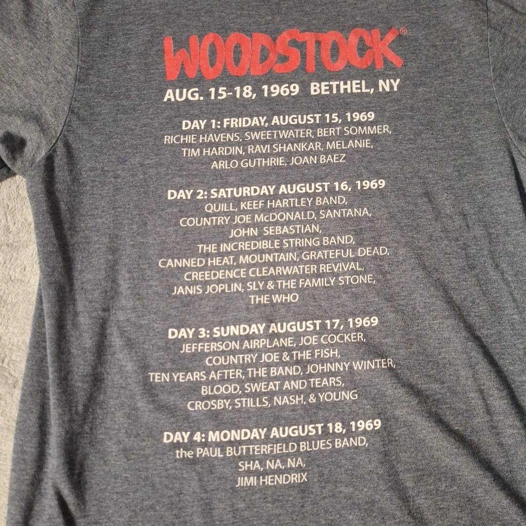 Woodstock 50 Year Anniversary Shirt Official 2019 Woodstock Ventures Shirt Small gallery