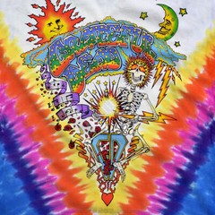 GRATEFUL DEAD-SUMMER TOUR 92-2 Sided TIE DYE T-SHIRT S,M,L,XL,2X,3X Garcia,Wier