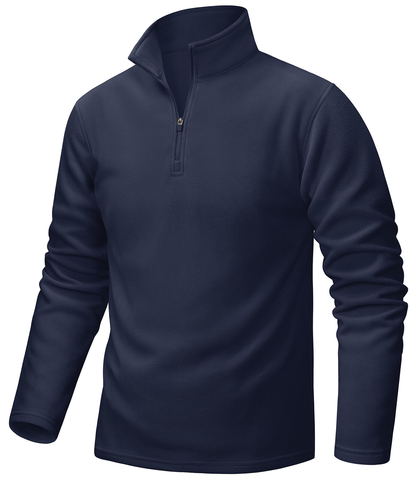 Mens 1/4 Zip Pullover Fleece Jacket Long Sleeve Warm Casual Athletic Sweatshirts gallery