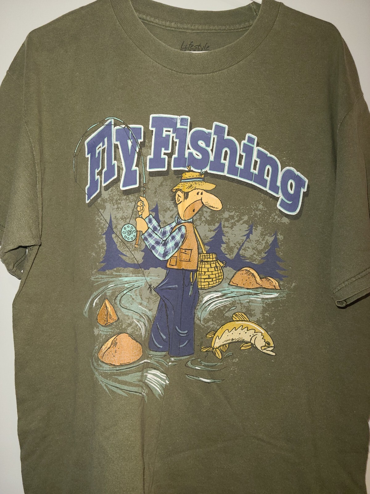 Lifestyle Classics Novelty T-shirts Funny Fishing and Hunting Large Men gallery