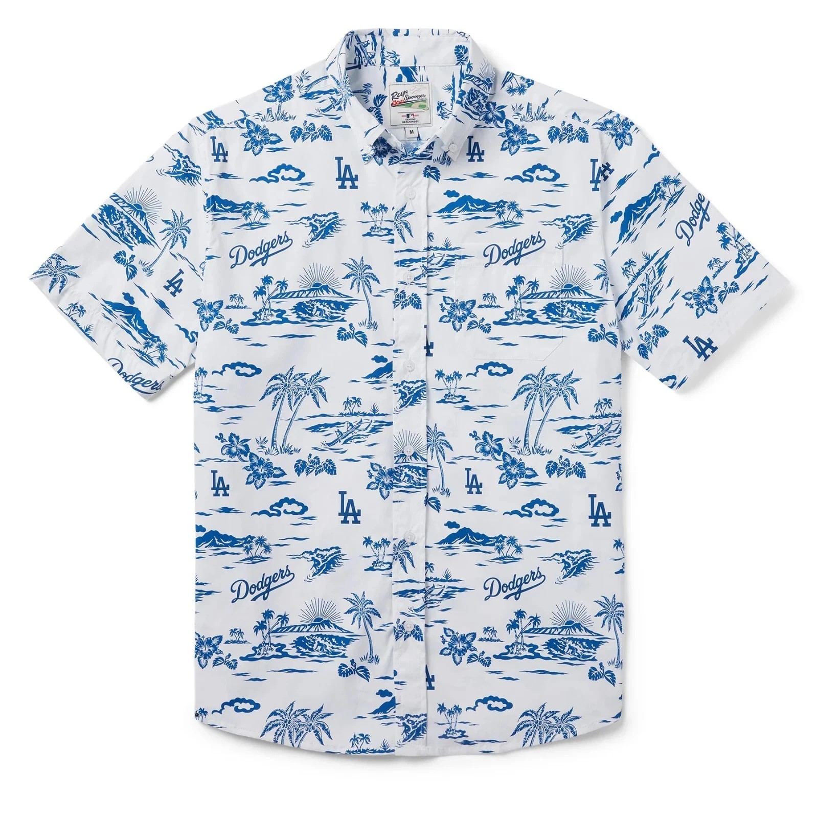 Dodgers Button Front Camp Shirt 2025 Hawaiian Shirt gallery