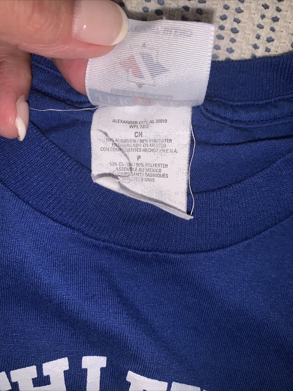 Jerzees PAL Police Athletic League Philadelphia T Shirt Royal Blue S Vintage gallery