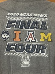 The Victory, Men’s 2026 Final Four, March Madness T-Shirt. Size L. New
