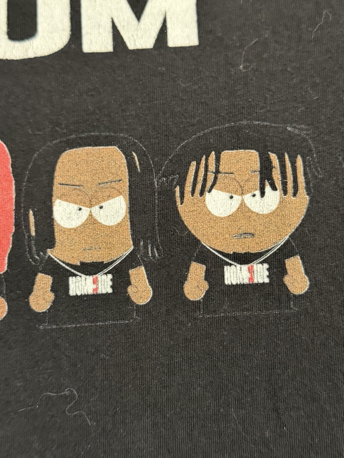 Opium South Park Style Graphic T-Shirt L Black Playboi Carti Ken Carson gallery