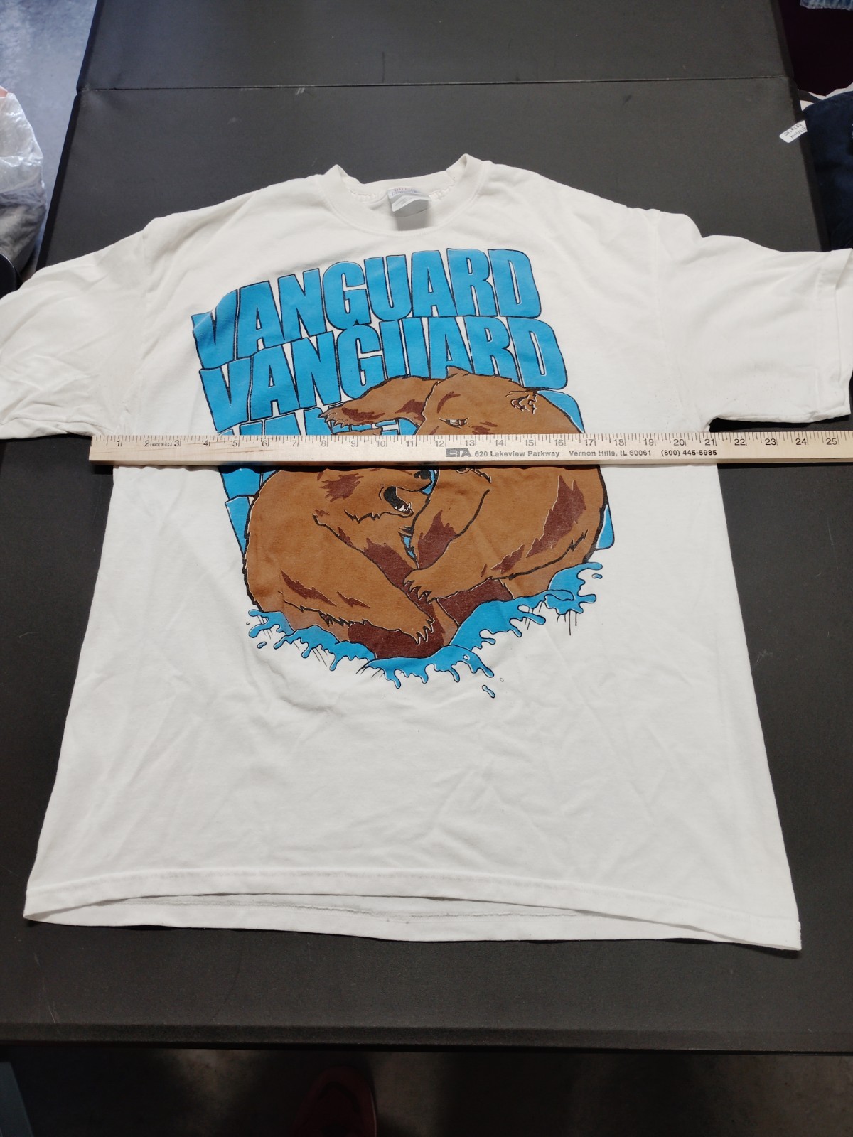 Vanguard Fighting Bears Graphic Tee Hanes Large Fair A10ed gallery