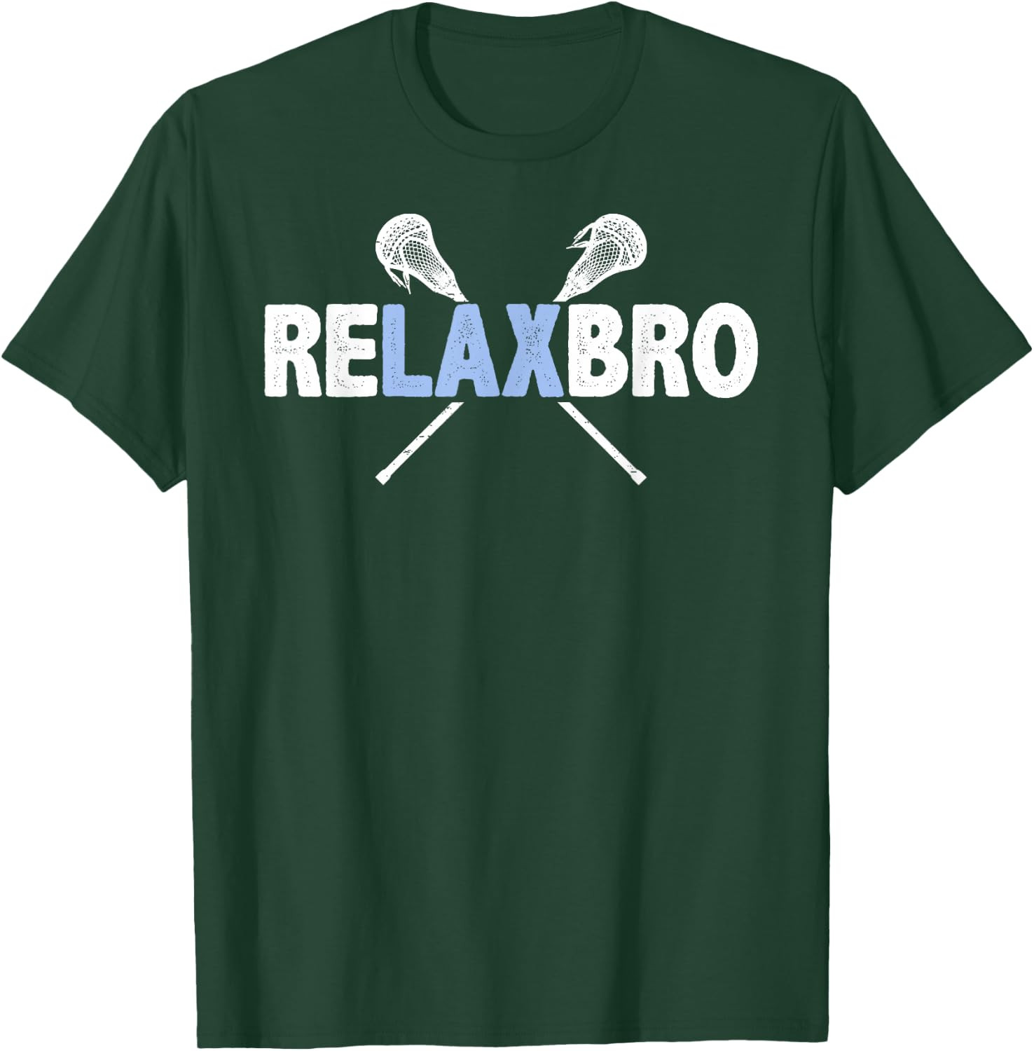 Relax BRO Funny Lacrosse Player Lax Lover Joke Kids Adults T-Shirt gallery