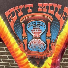 Gov’t Mule 2010/11 NYE Run Upper Darby/NYC Tie Dye Concert Show T-Shirt XXL 2XL