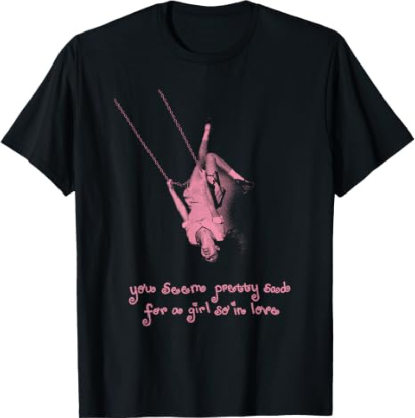 Official Olivia Rodrigo Pink Swing T-Shirt gallery