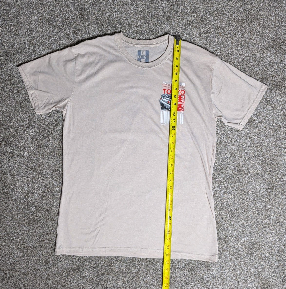 Men's Tokyo Nissan Skyline JDM Graphic Print T-Shirt Size LARGE | Casual Fashion gallery