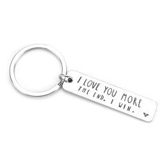 Love Keychain Gift for Couples Anniversary Valentines Day Gift for Boyfriend