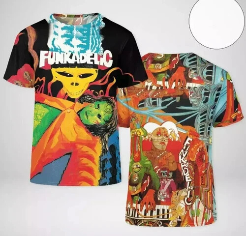 Funkadelic Let's Take It To The Stage Album Cover AOP 3D T-shirt gallery