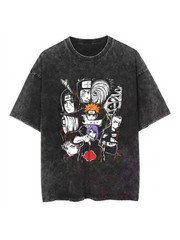 Akatsuki Retro Washed Pattern | Neutral Street Wear | Manga Otani Gift
