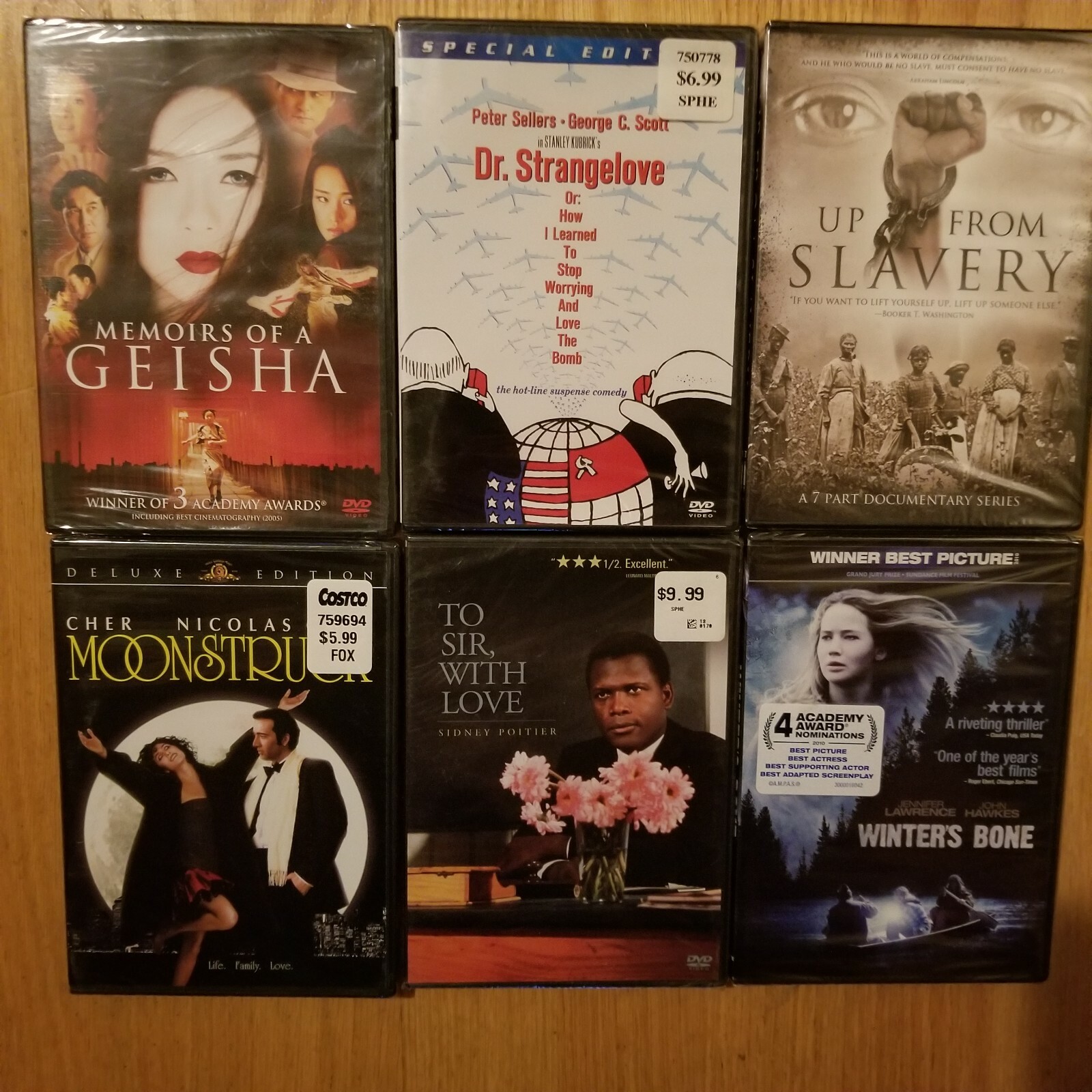 New Sealed DVD Movies – You Pick