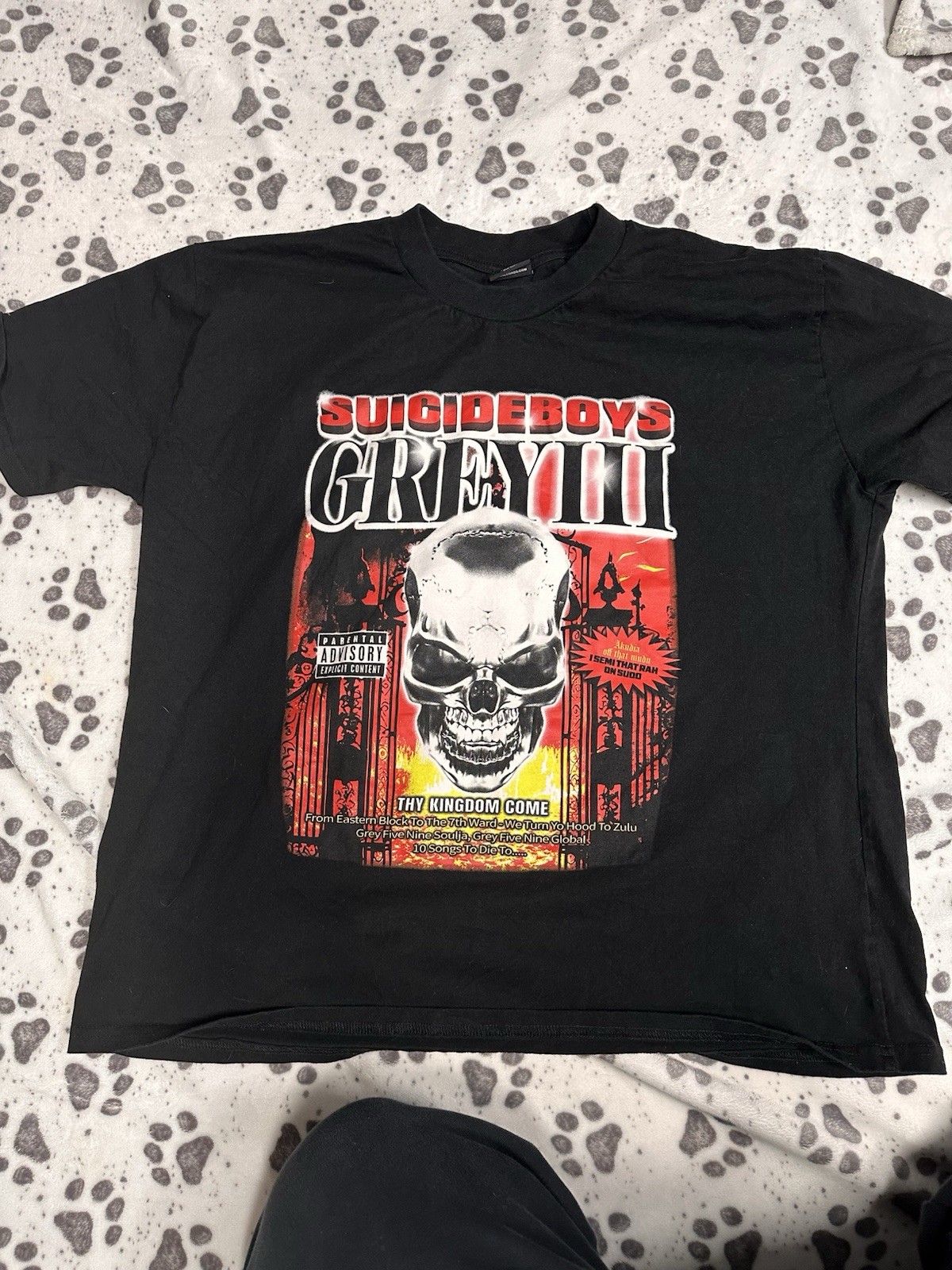 G59 Suicideboys New Drop XXL 2xl T-Shirt Black Graphic Tee Double Sided