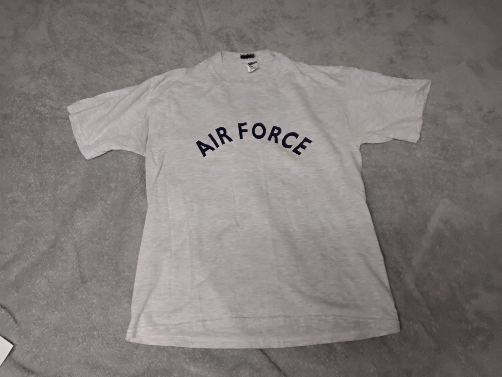 USAF US AIR FORCE vintage PT T- shirt Size L Y2K BASIC TRAINING ISSUE