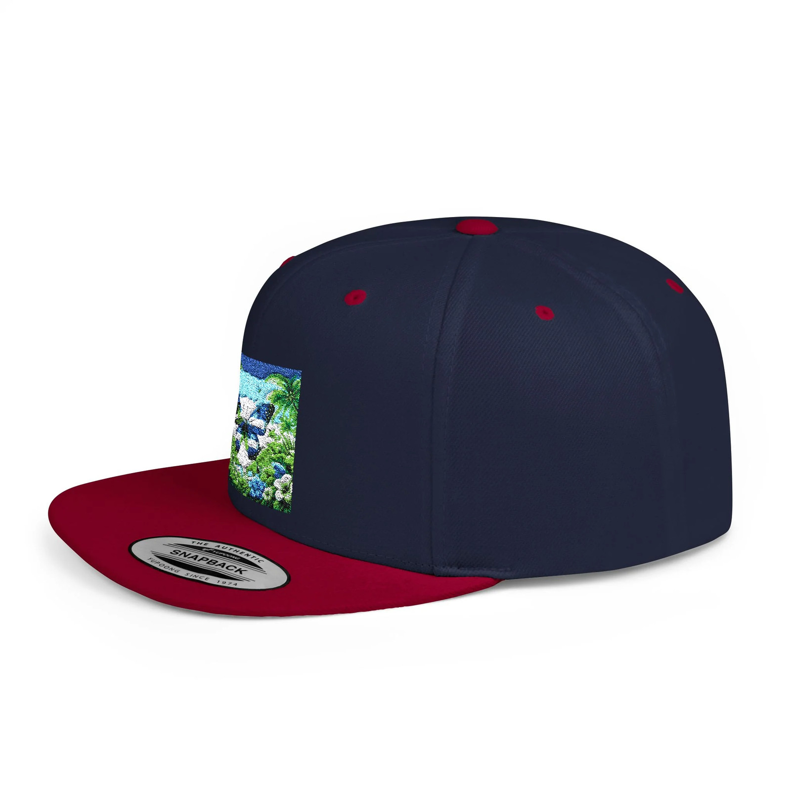 Flat Bill Snapback Butterfly Star Flag gallery