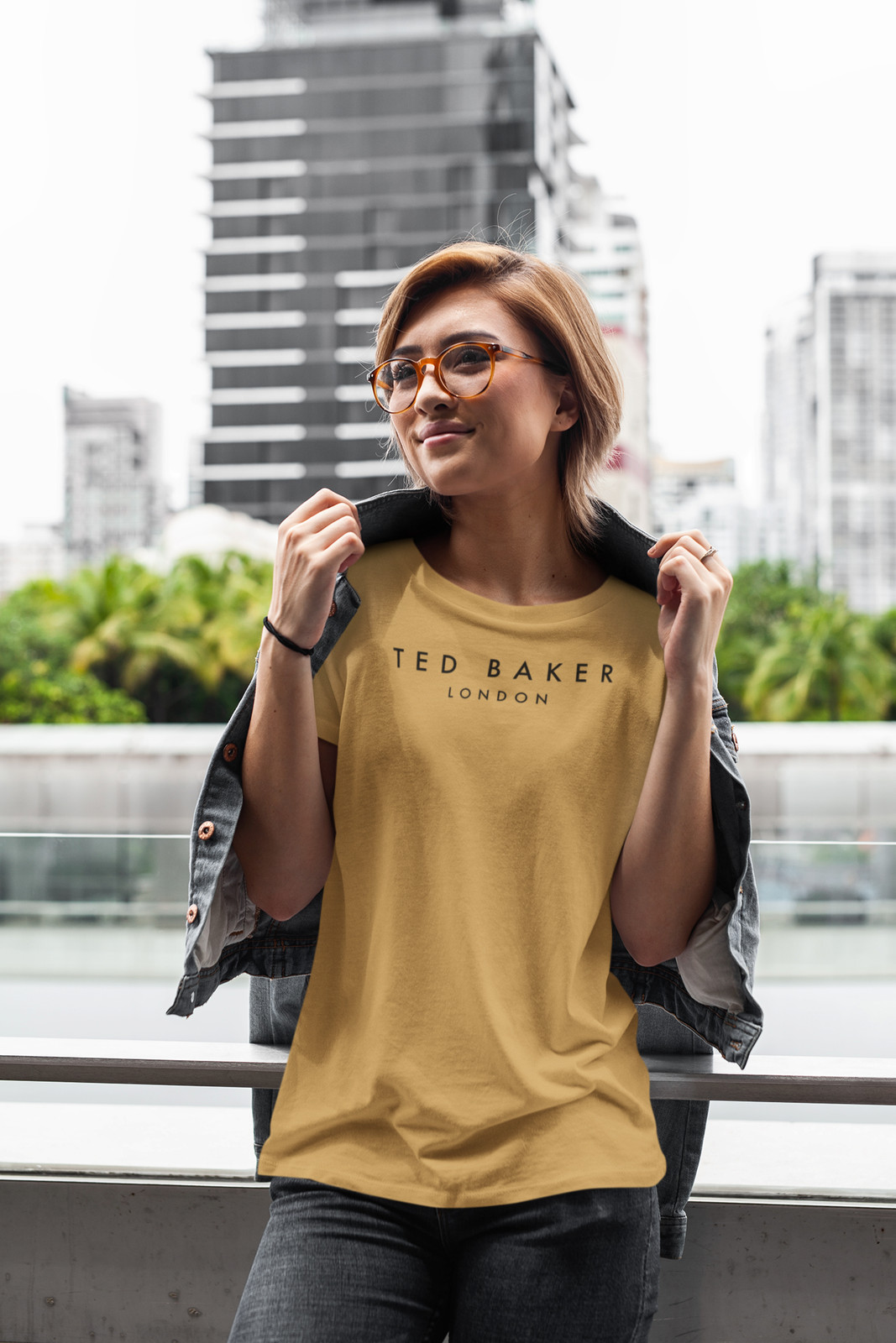 Ted Baker T-Shirt Bankrupt Fashion Brand Defunct Retailer Logo Tee gallery