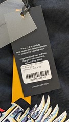 Rhude Notting Hill Eagle Tee M Vintage Black Boxy Fit Graphic T-Shirt Luxury