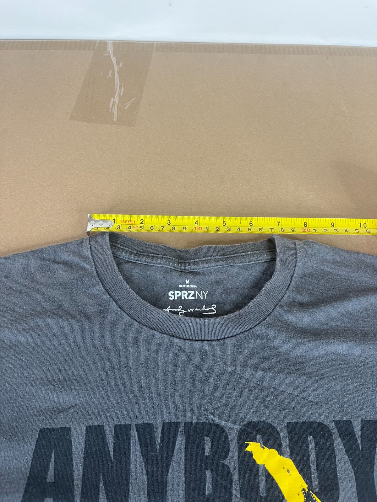 UNIQLO SPRZ NY Andy Warhol banana T-Shirt Men's medium gallery