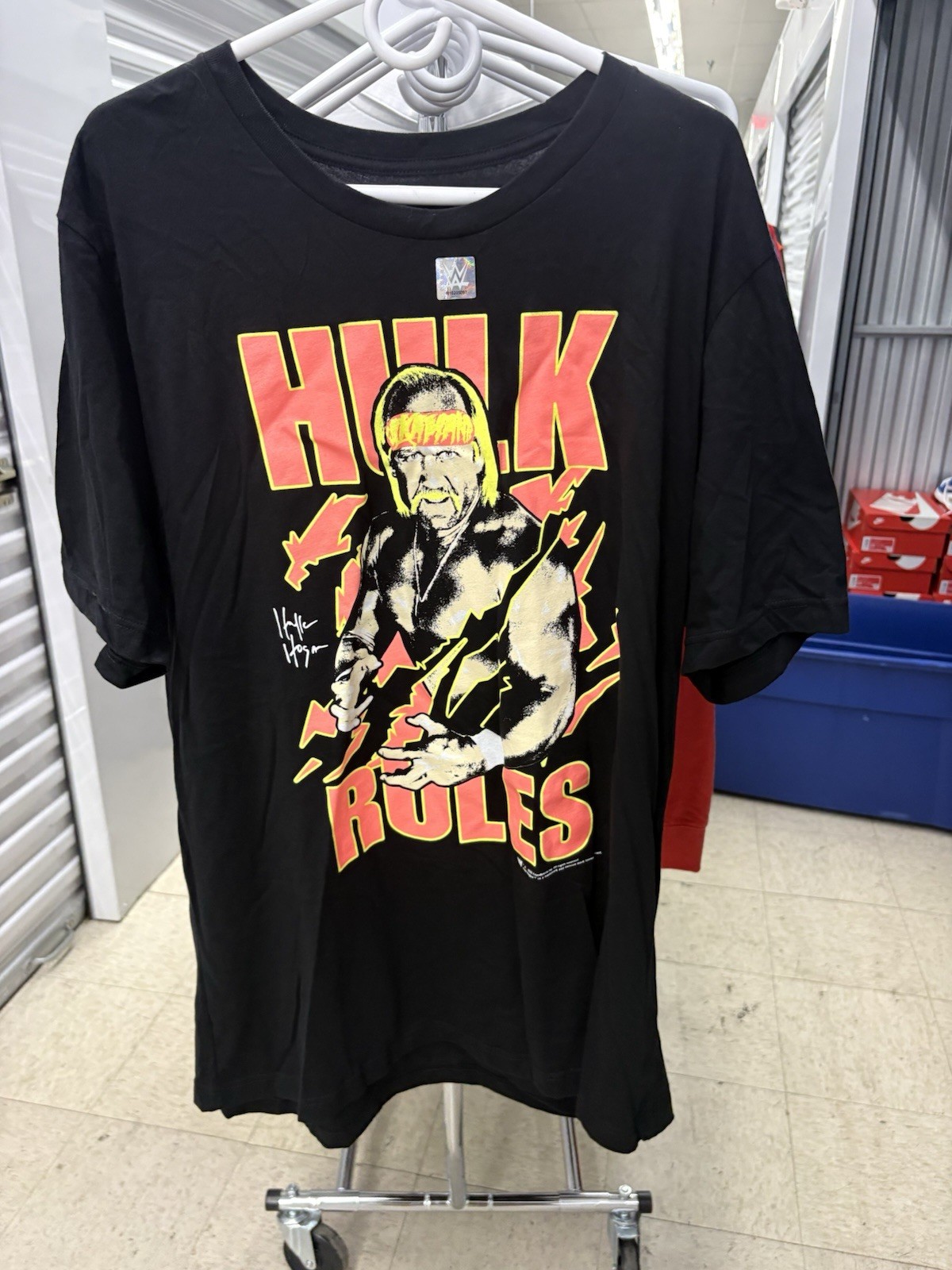 WWE T Shirt Hulk Hogan Size XXL