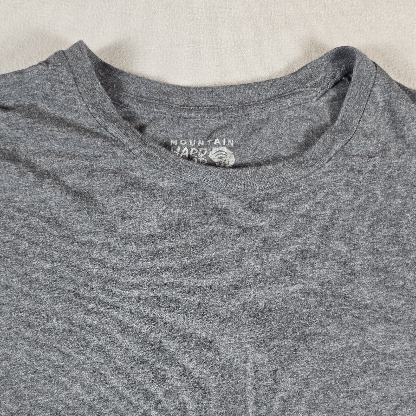 Mountain Hardwear Mens 2XL Gray Long Sleeve T Shirt Organic Cotton Crew Neck gallery