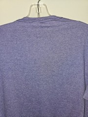 Halloween Michael Meyers Retro Medium Mens Purple Graphic Logo Short Sleeve Tee