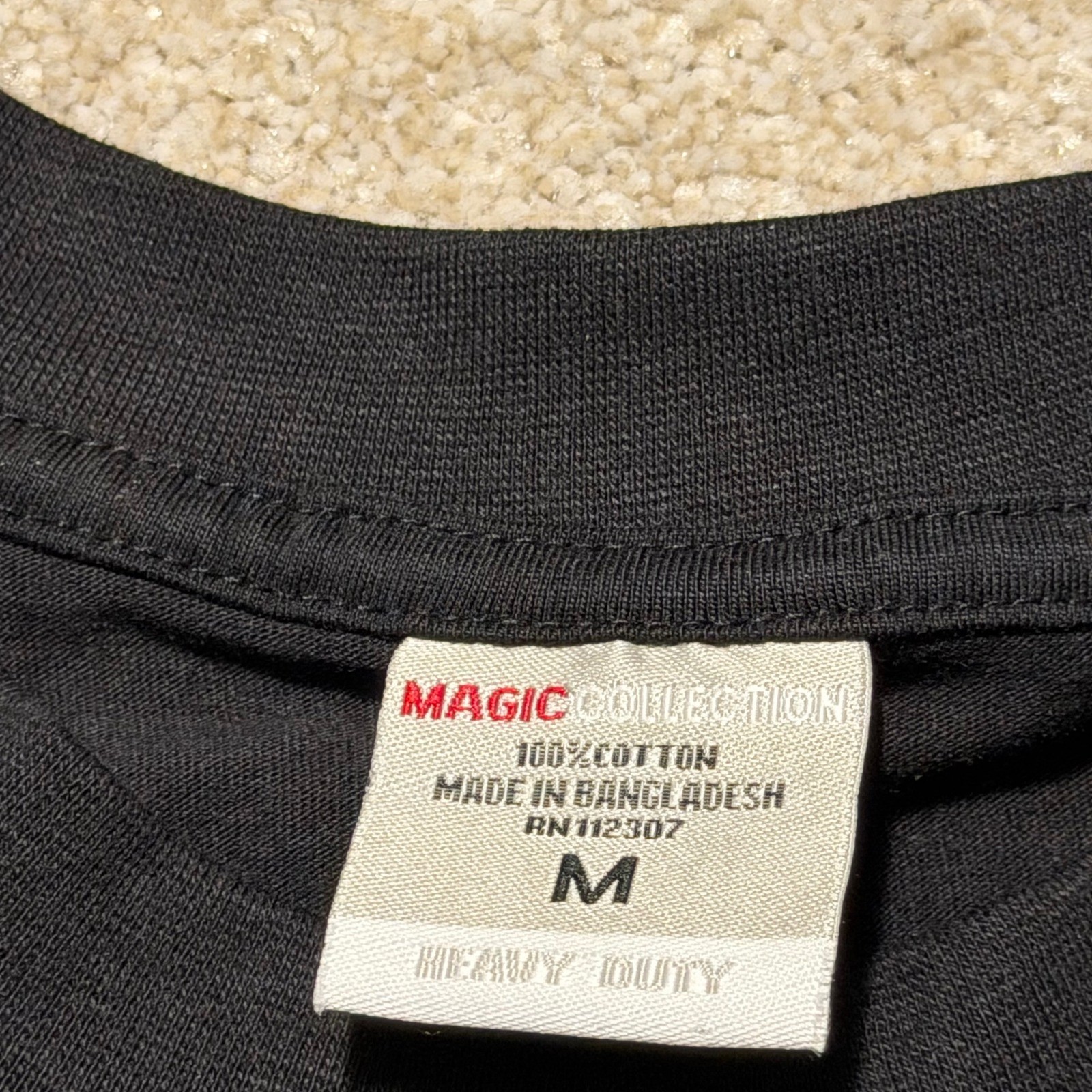 Richard Pryor Graphic T-Shirt Mens M Black Heavy Duty Cotton Magic Collection gallery