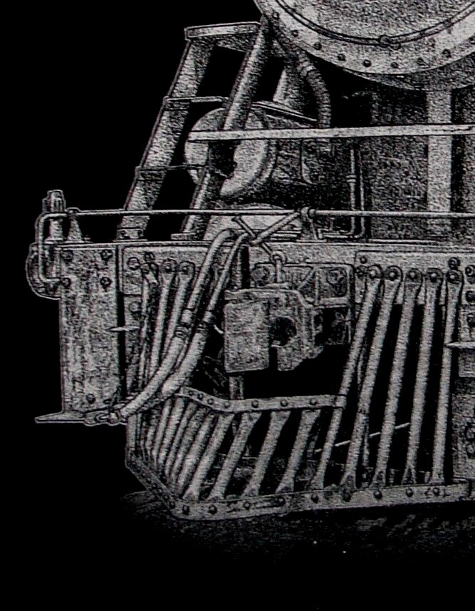 Steam Train Black T-shirt -- Crescent Limited Ps-4 Locomotive #1396 gallery