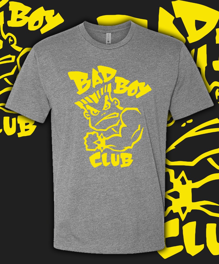 Bad Boy Club Retro Main Yellow Logo Retro Shirt Fast Ship! gallery