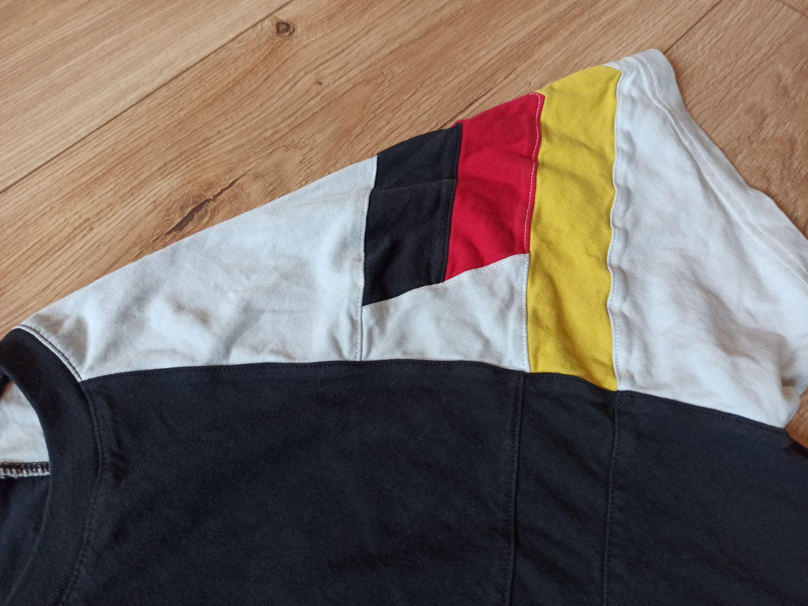 Adidas DFB Germany 1996 Retro T-Shirt Black European Cup Germany Reissue XL gallery