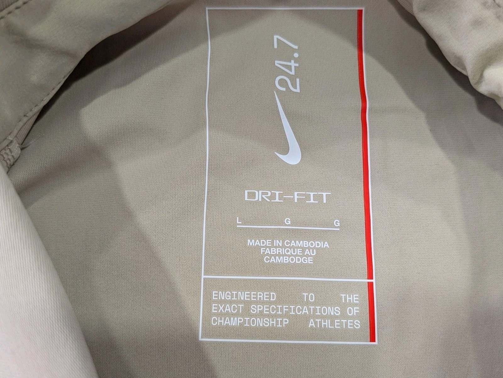 Nike 24.7 Mens PerfectStretch Dri-FIT Snap-Down Top - HQ6958 253 - Size: L - NWT gallery