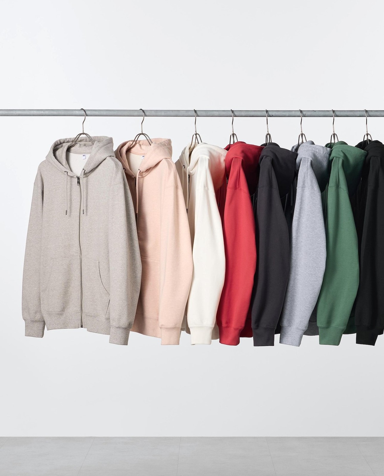UNIQLO Sweat Full-Zip Hoodie Japan NEW gallery