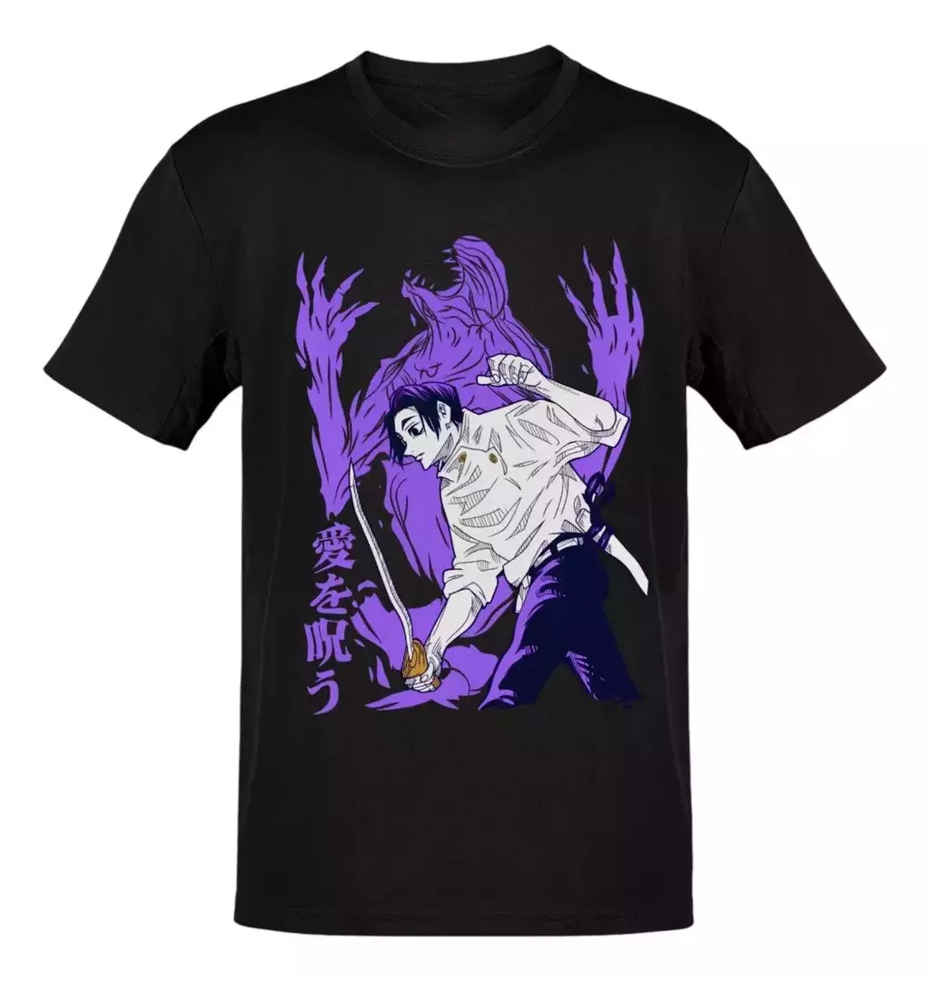 Anime Jujutsu Kaisen Yuta Okkotsu Rika T Shirt Size S - 5Xl Gift For Friends gallery