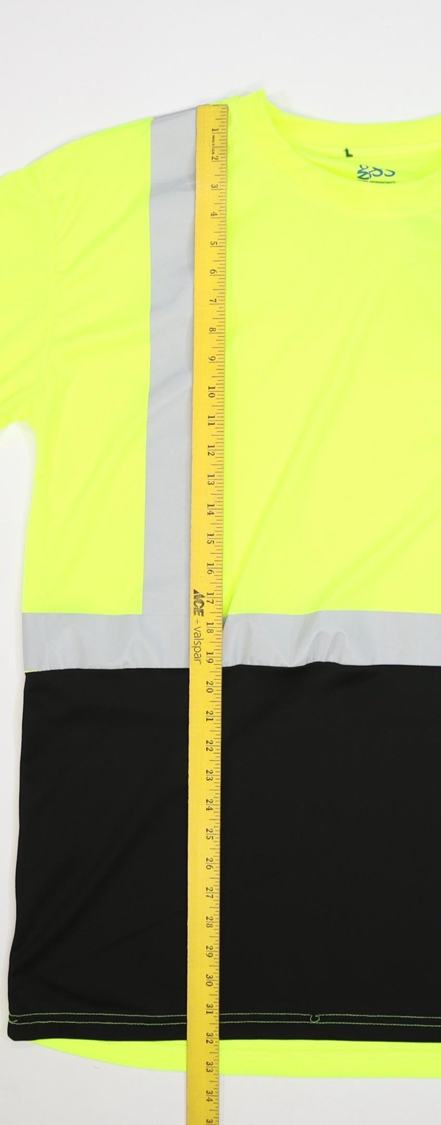 GSS Safety Shirt Mens 2XLT Tall Yellow Black Hi Vis Reflective ANSI Class 2 gallery