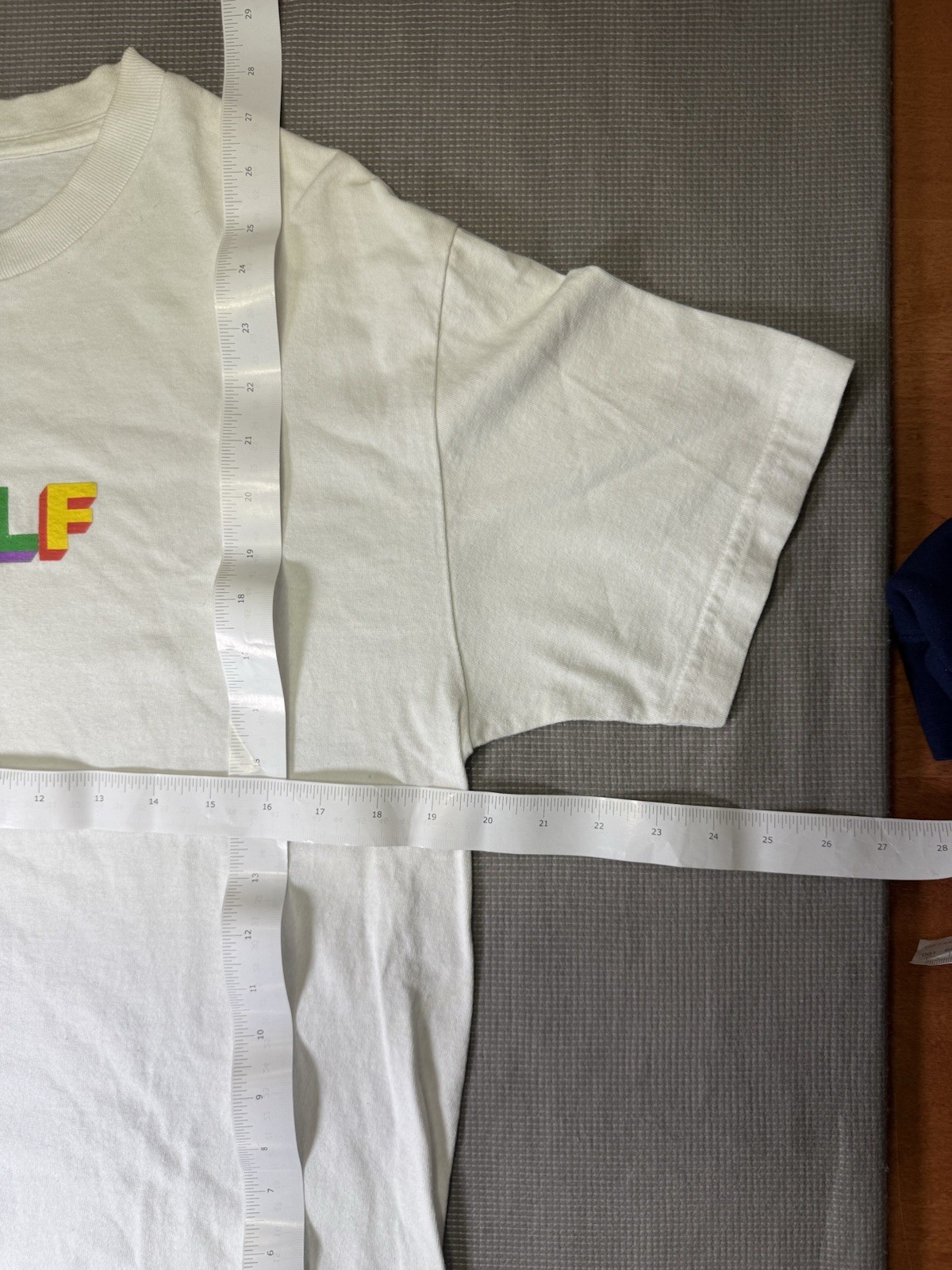 Golf Wang White T Shirt Men’s Medium Tyler The Creator Streetwear 3D Logo Skate gallery