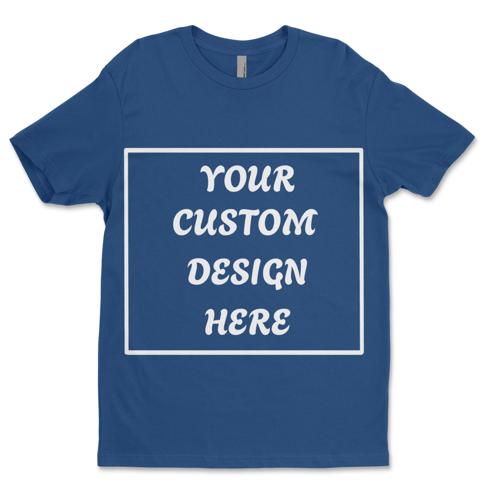 Personalized Custom T-ShirtCustomized w/Photo, Text, Logo DTF on nextlevel shirt gallery